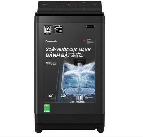Máy giặt Panasonic NA-FJ115X1BV (Cửa trên- 11.5kg- màu đen đậm)